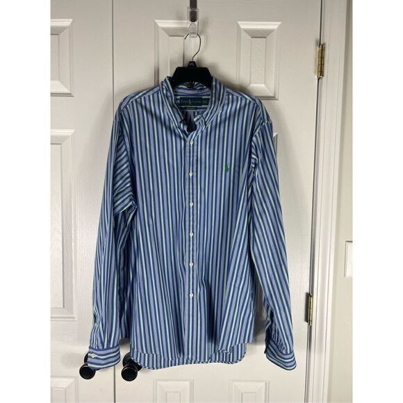 Ralph Lauren Mens Custom Fit Mens Shirt Size XL - Picture 1 of 3